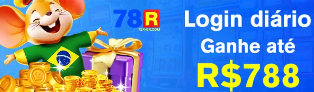 Promoção de boas-vindas no 78R Cassino.